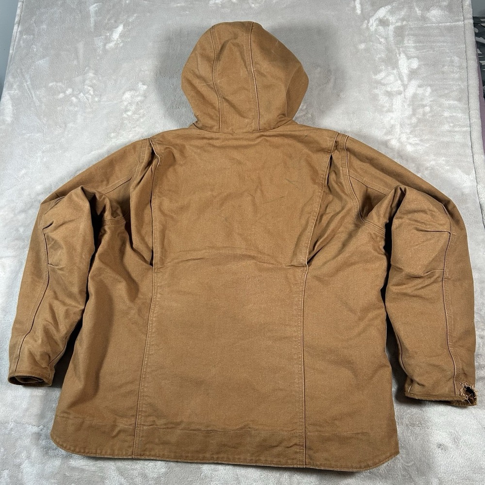 Carhartt Women's Iconic Washed Duck Sierra Jacket Size 2XL (20) Brown Work Wear - Picture 12 of 16